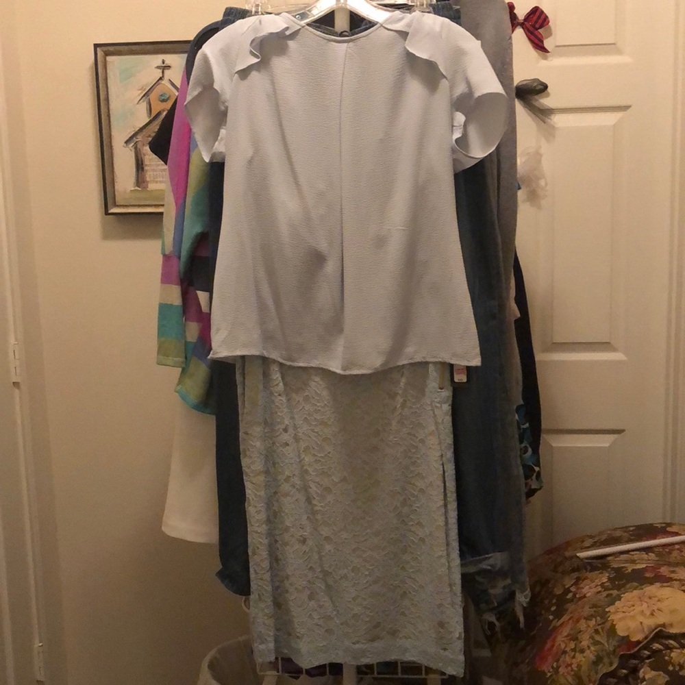 BNWT Worthington Blouse & Skirt